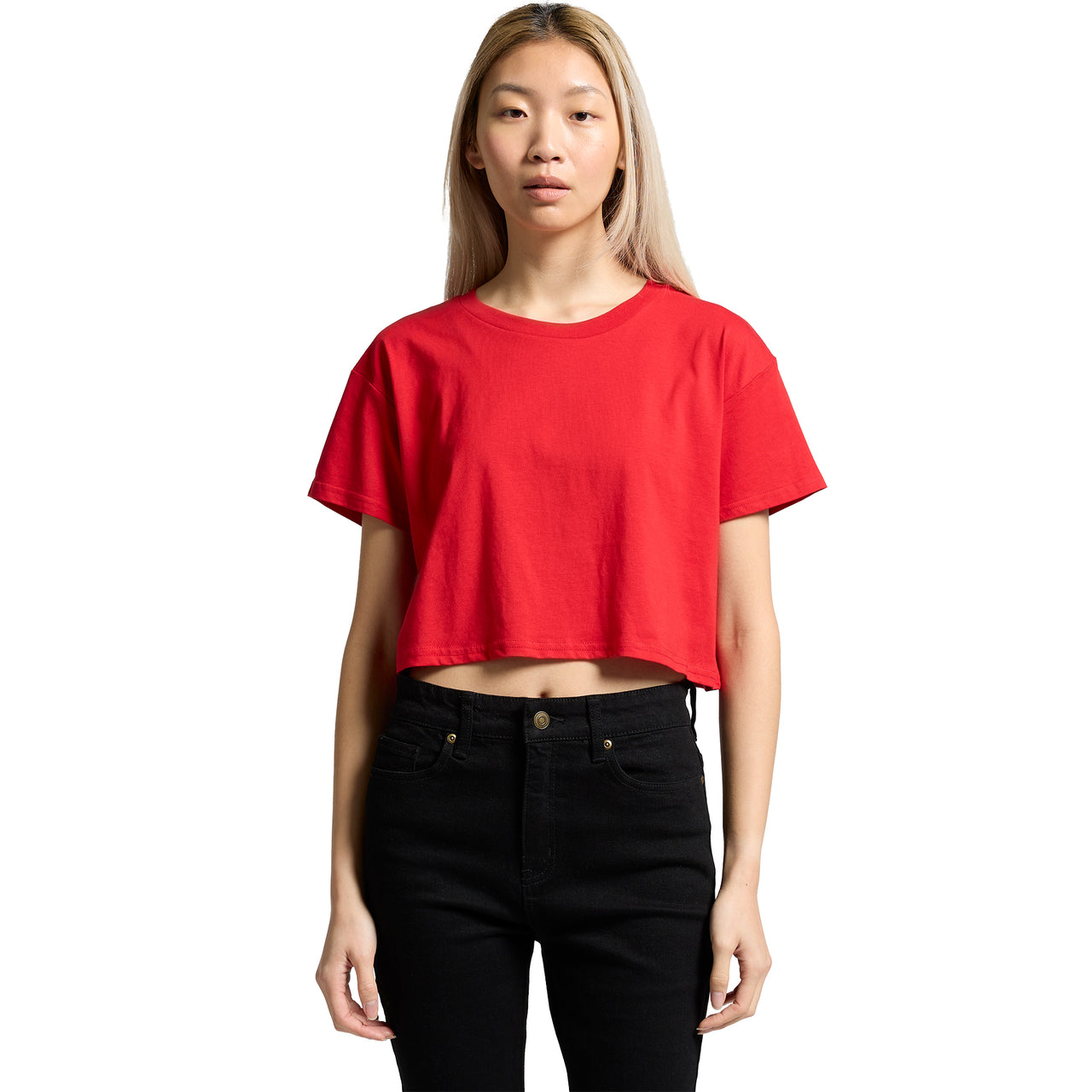 Wo's Crop Tee 4062