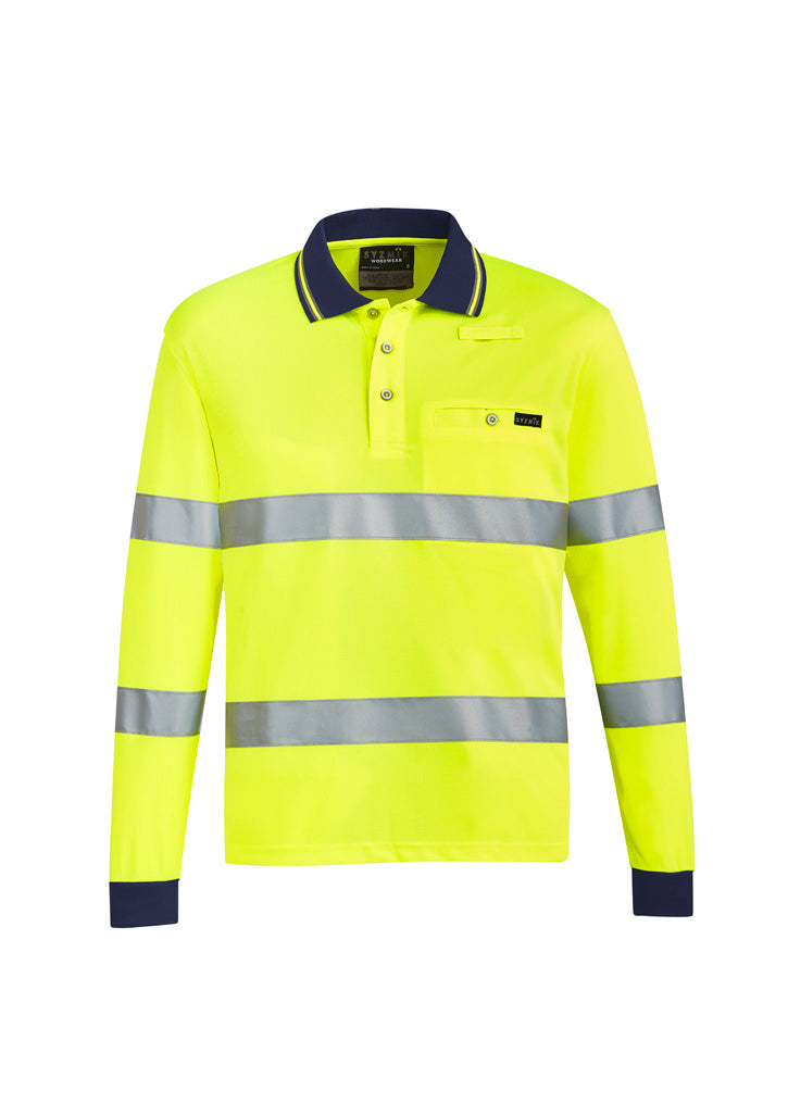 Syzmik Unisex Hi Vis Bio Motion Taped Polo