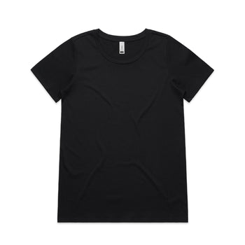 Wo's Shallow Scoop Tee 4011