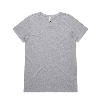 Wo's Shallow Scoop Tee 4011