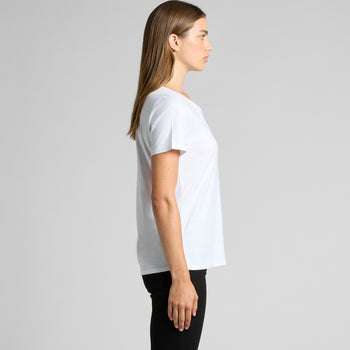 Wo's Shallow Scoop Tee 4011