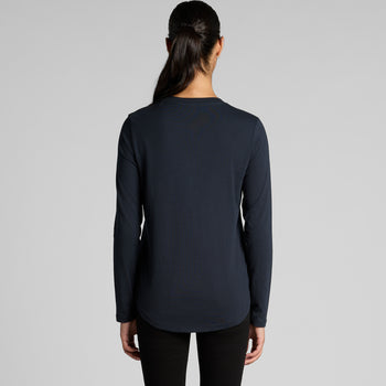 Wo's Maple Curve L/S Tee 4021