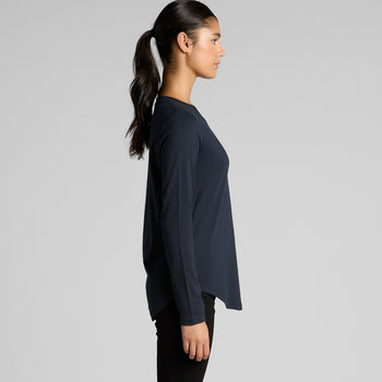 Wo's Maple Curve L/S Tee 4021