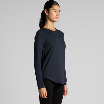 Wo's Maple Curve L/S Tee 4021