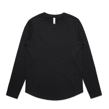 Wo's Maple Curve L/S Tee 4021