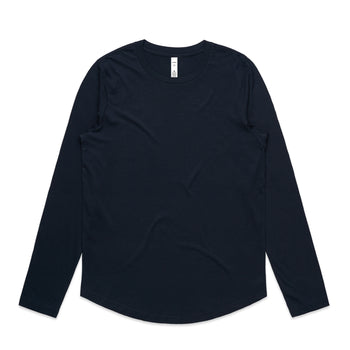 Wo's Maple Curve L/S Tee 4021