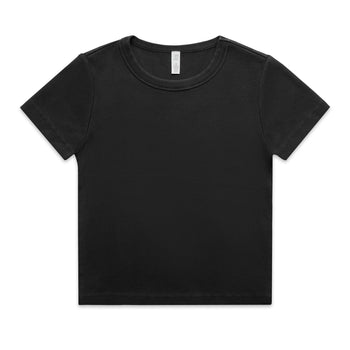 Wo's Faded Organic Rib Tee 4036