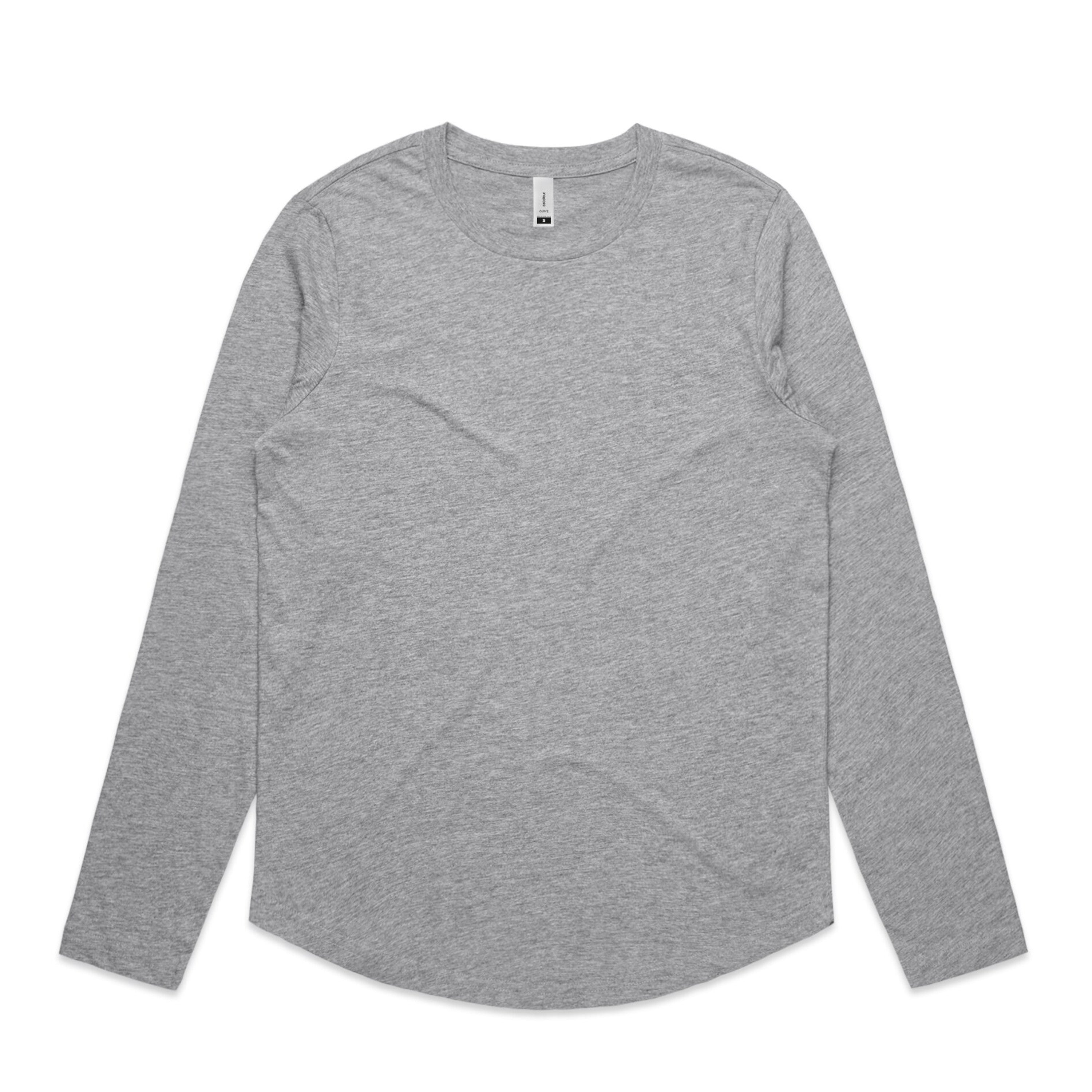 Womens Curve Long Sleeve Tee