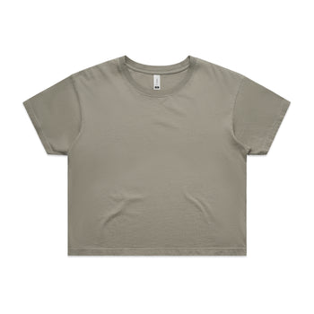 Wo's Faded Crop Tee 4062F