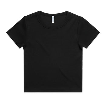 Wo's Organic Rib Tee 4092G