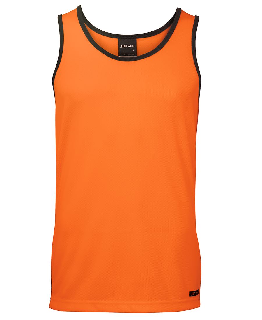 JB'S HI VIS 4602.1 CONTRAST SINGLET 6HCS4