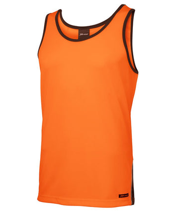 JB'S HI VIS 4602.1 CONTRAST SINGLET 6HCS4
