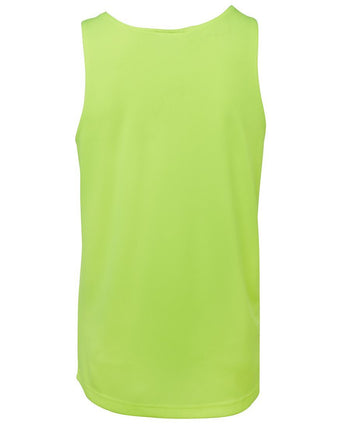 JB'S HI VIS TRADITIONAL SINGLET  6HTS