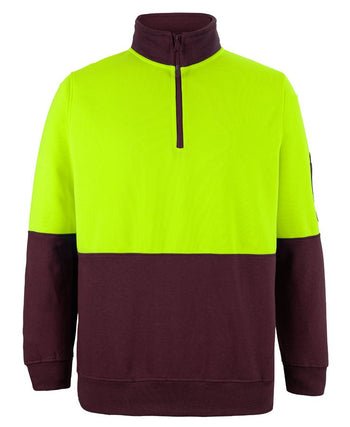 JB'S HI VIS 1/2 ZIP FLEECY 6HVFH