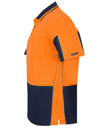 JB'S HI VIS S/S GAP POLO 6HVGS