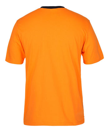 JB'S HI VIS CREW NECK COTTON T-SHIRT 6HVTC