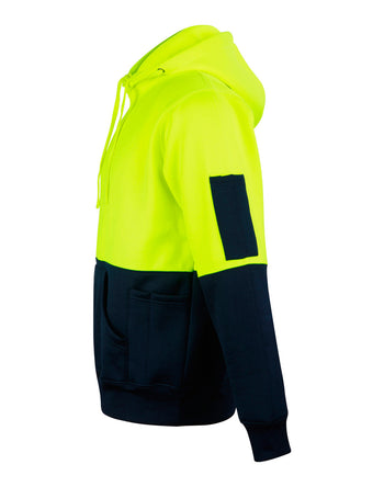 AIW SW38 HI-VIS TWO TONE FLEECY HOODIE UNISEX