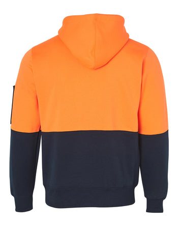 AIW SW38 HI-VIS TWO TONE FLEECY HOODIE UNISEX