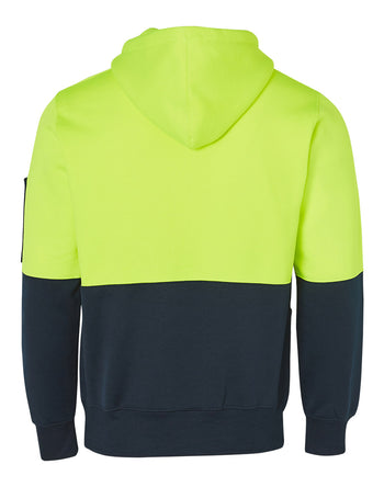 AIW SW38 HI-VIS TWO TONE FLEECY HOODIE UNISEX