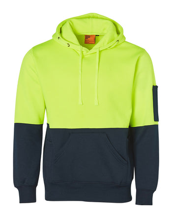 AIW SW38 HI-VIS TWO TONE FLEECY HOODIE UNISEX