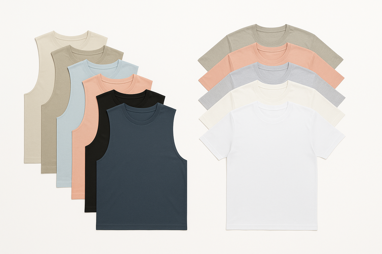 10 x Staple Tee 10 x Barnard Tank Bundle $459