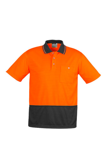 Syzmik Unisex Hi Vis Basic Short Sleeve Polo