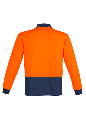 Syzmik Unisex Hi Vis Basic Long Sleeve Polo