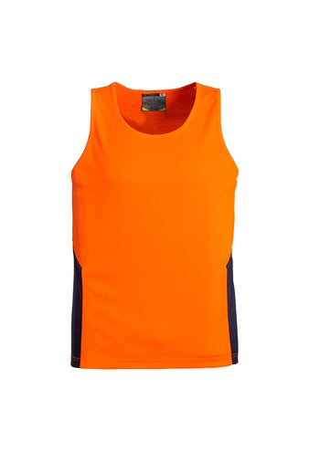 Syzmik Mens Hi Vis Squad Singlet
