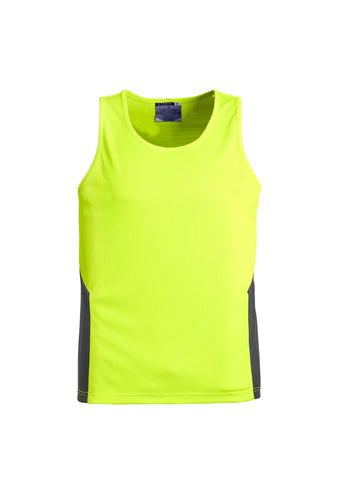 Syzmik Mens Hi Vis Squad Singlet