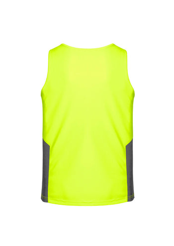 Syzmik Mens Hi Vis Squad Singlet