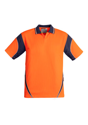 Syzmik Mens Hi Vis Aztec Short Sleeve Polo