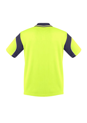 Syzmik Mens Hi Vis Aztec Short Sleeve Polo