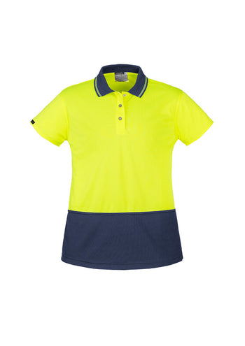 Syzmik Womens Hi Vis Basic Short Sleeve Polo