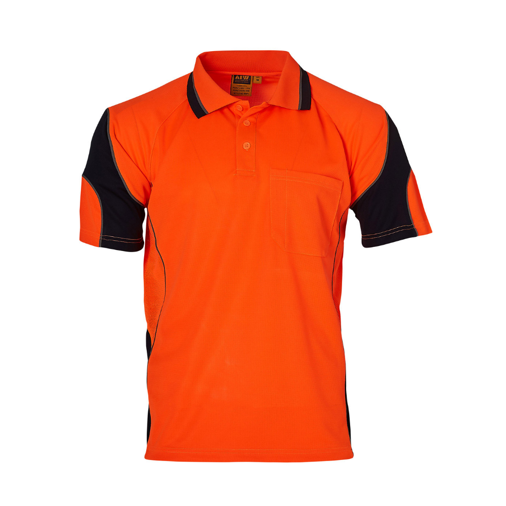 SW71 Unisex Alliance Short Sleeve Safety Polo