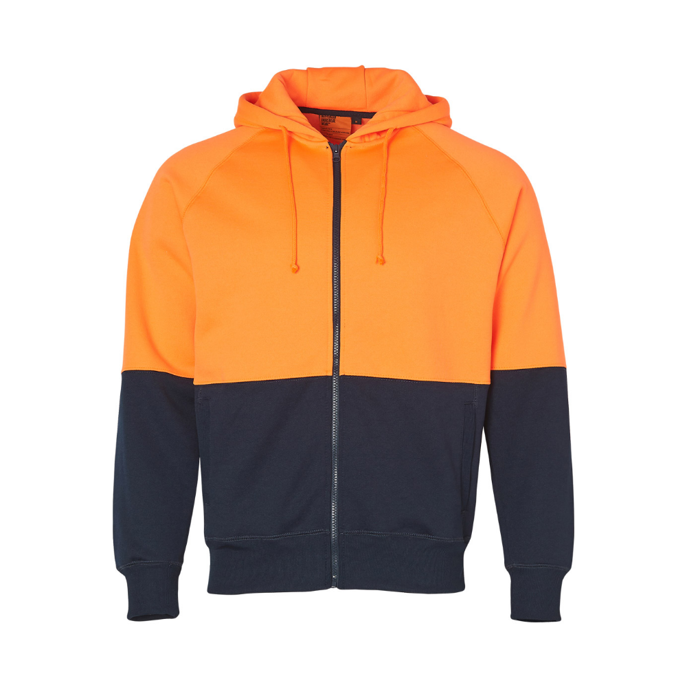 SW24 HI-VIS TWO TONE FLEECE HOODIE