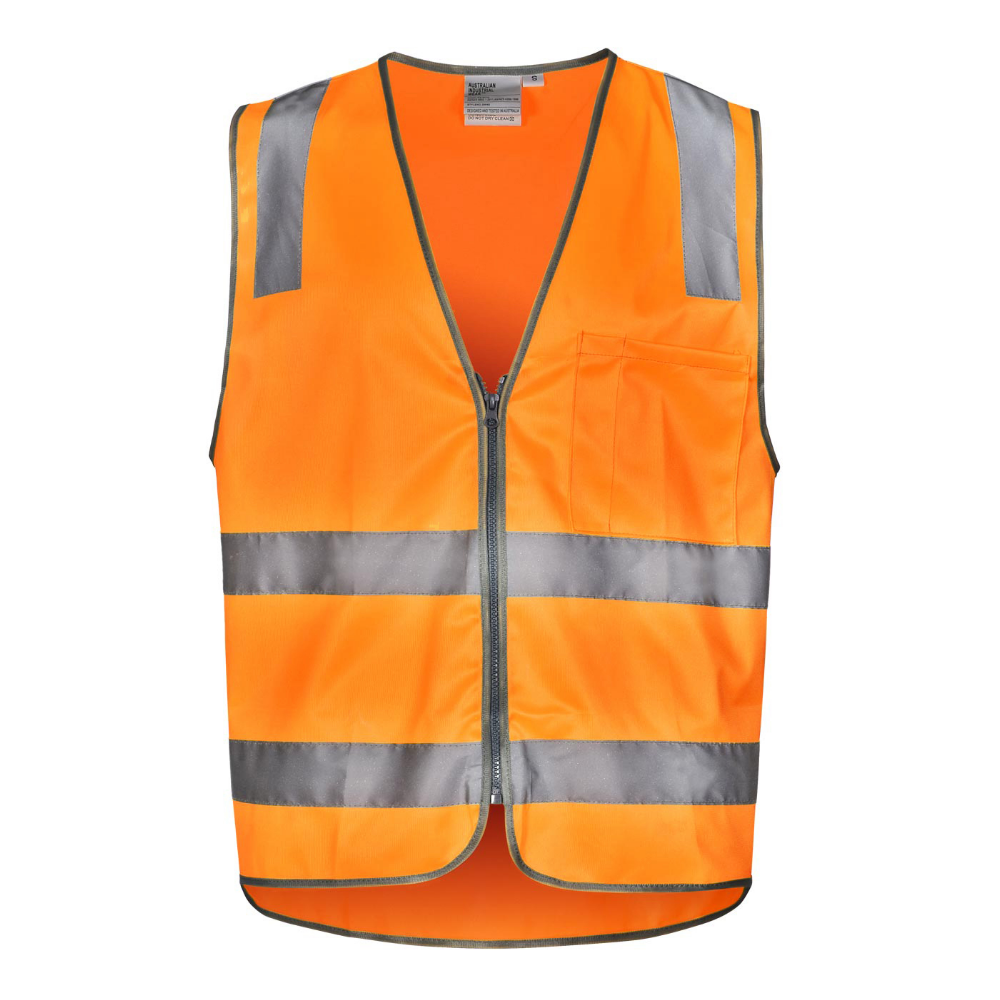 SW40 Unisex Vic Rail Hi Vis Safety Vest