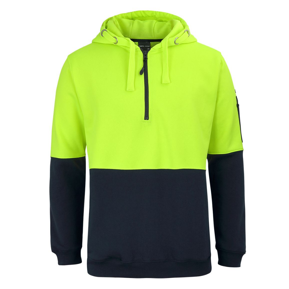 JB's Hi Vis 1/2 Zip Hoodie