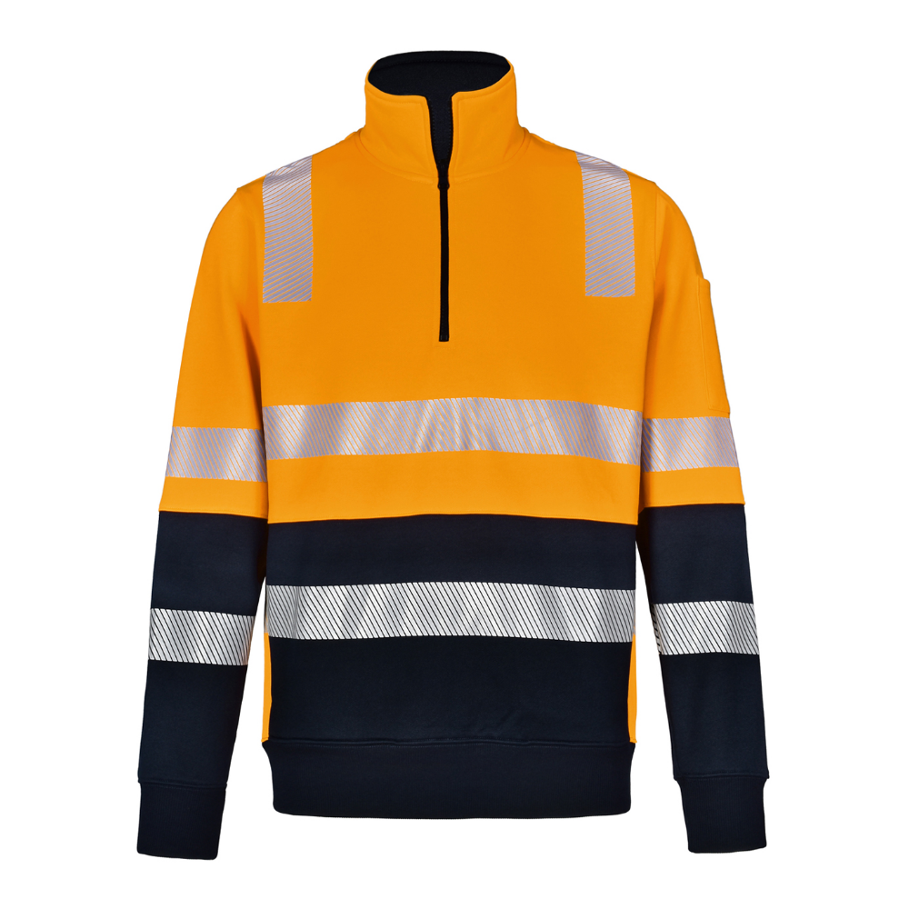 SW32 Unisex Vic Rail Hi Vis Safety Jumper